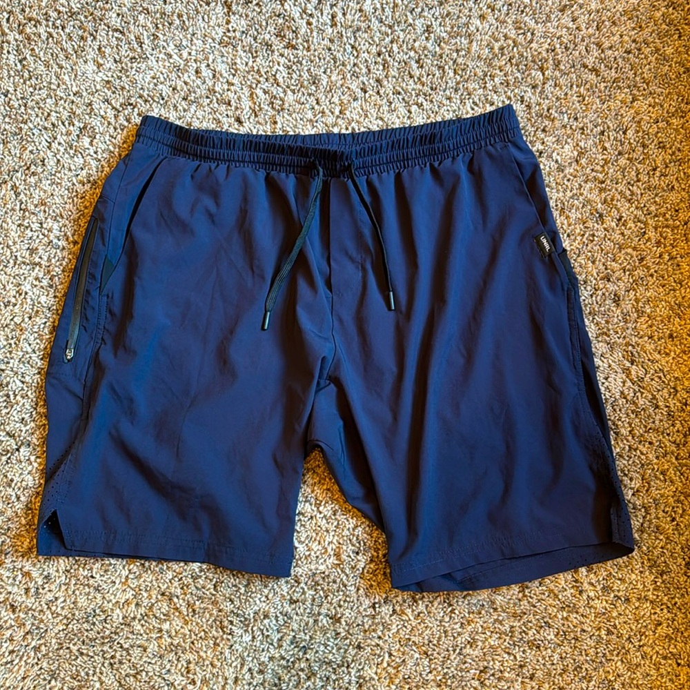 Men’s XL UNRL Navy blue shorts- like new